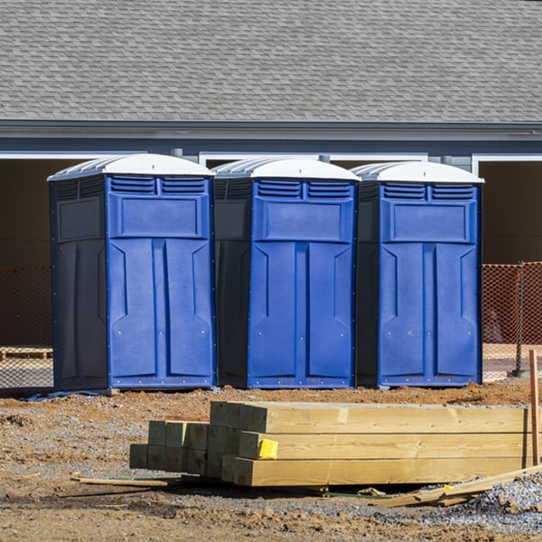 how do i determine the correct number of portable restrooms necessary for my event in West Hamlin West Virginia